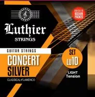 Комплект струн для классической гитары, слабое натяжение, Luthier, LU-10