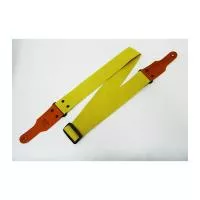 Cotton Ремень для гитары, хлопок, цвет горчица, Fidel, FL0037C