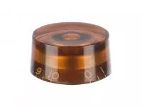 Ручка потенциометра, янтарь, дюймы, Hosco, KA-110I