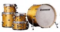Evolution Maple PRO Барабанная установка, желтая (3 коробки), Ludwig, LCEM52204