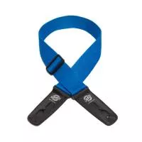 Poly Pro Series Ремень для гитары с блокировкой, синий, Lock-It Straps, D'Andrea, LIS-003-P2-PBLU