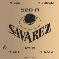 520R CARTE ROUSE Комплект струн для классической гитары Savarez