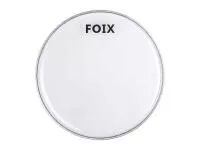 Пластик для малого и том барабана 12", прозрачный, Foix, FDH-25TR-12