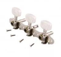 Колки для классической гитары, на планке, Metallor, MHG-327-CR