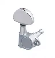 Колки для гитары 3+3, хром, Metallor, MH-27-CR-3+3