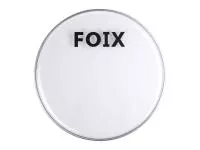 Пластик для малого и том барабана 18", прозрачный, Foix, FDH-25TR-18