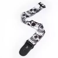 50H11 Sublimation Printed Гитарный ремень, полиэстер, рисунок «Большие черепа», Planet Waves