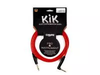 KIK Кабель инструментальный, 3м, прямой/угловой коннекторы, Klotz, KIKKG3.0PRRT
