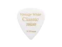 Celluloid Vintage Classic White Медиаторы 50шт, толщина 0.50мм, Pickboy, GP-03/05