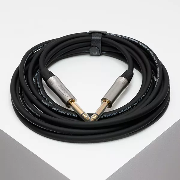 IC124-JMJM-S-2m Кабель инструментальный, 6.35мм прямые, 2м, SHNOOR