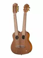 Custom Built Series Укулеле тенор, с двумя грифами 4/8 струн, со звукоснимателем, Ortega, HYDRA