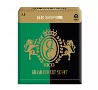 Grand Concert Select Трости для саксофона альт, размер 3.5, 10шт, Rico, RGC10ASX350