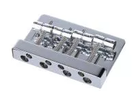Бридж (струнодержатель) для бас-гитары, хром, Paxphil, BB011-CR