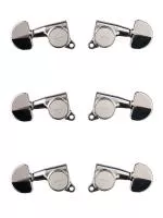 Колки для гитары 3+3, хром, Gotoh, SG381-20-C-L3+R3