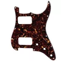 Пикгард для электрогитары Fender Stratocaster HH, 4 сл, черепаший панцирь, Musiclily, MX2248DT
