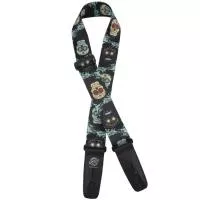 Poly Plush Series Ремень для гитары с блокировкой, Lock-It Straps, D'Andrea, LIS-103-S38