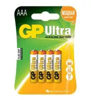 GP24AU-2CR4 Ultra Элемент питания ААА, алкалиновый, 4шт, GP