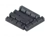 Верхний порожек для гитары, черный, 10 шт, Paxphil, NT-040-BK