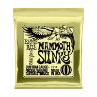 Mammoth Slinky Комплект струн для электрогитары, никель, 12-62, Ernie Ball, P02214
