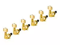 M6 Mini Toplocking Комплект одиночной колковой механики, 6 л, мал, золото, Schaller, 10040520.01.55