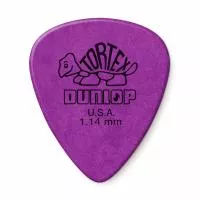 Tortex Standard Медиаторы 12шт, толщина 1,14мм, Dunlop, 418P1.14
