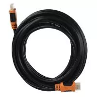 Кабель HDMI (m)-HDMI (m) 5.0м ПВХ ver.2.0 4K 60Hz, черный, в пакете, GoPower, 00-00027310