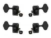 Колки для бас-гитары 2+2, черные, Gotoh, GB10-B-L2+R2