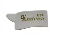 R373-LG-WHT Медиатор на большой палец (коготь), 12 штук D'Andrea