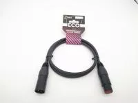 Кабель микрофонный 1м, ZZcable, E2-XLR-M-F-0100-0