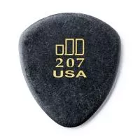 JD Jazztones Медиаторы 36шт, большой круглый кончик, черные, Dunlop, 477R207