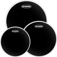 ETP-CHR-S Black Chrome Standard Набор пластика для том барабана 12"/13"/16", Evans
