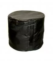 Чехол для барабана кавказского 12", чёрный ПВХ, MEZZO, MZ-Ch12-BK-1