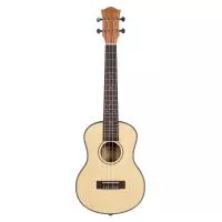 Spruce Series Укулеле тенор леворукий, с чехлом, цвет натуральный, Cascha, HH-2154L