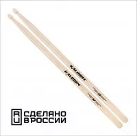 5B Барабанные палочки, граб, деревянный наконечник, Kaledin Drumsticks, 7KLHB5B