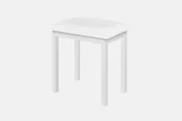 Банкетка белая, Nux, Piano-bench-WH
