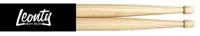 LH5A Hickory Natural 5A Барабанные палочки, орех, деревянный наконечник, Leonty