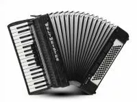 02.01.004 Achat 80 Аккордеон 34/80/III/5/3, черный, с ремнями и чехлом, Weltmeister