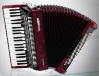 A4083 BRAVO III 120 Red Аккордеон Hohner