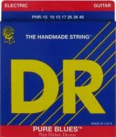 PHR-10, 10/46 Pure Blues Комплект струн для электрогитары, DR