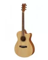 Гитара акустическая, с вырезом, цвет натуральный, Yamaha, FS400C-NS