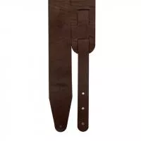 Leather Ремень для гитары, кожаный, какао, Fidel, FL50010L