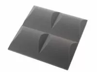 Акустический поролон convex4, 475х475х60, АТЕХ, АП56-ЧЁРНЫЙ