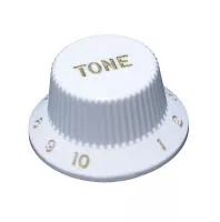 KW-240TI Ручка потенциометра, Tone, белая, дюймы, Hosco