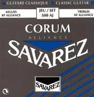 500AJ ALLIANCE CORUM BLEU Комплект струн для классической гитары Savarez