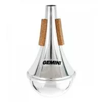 GEM Gemini Сурдина для трубы, Straight, алюминий, Tom Crown