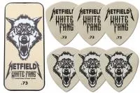 White Fang Медиаторы в коробочке, 6шт, толщина 0,73мм, Dunlop, PH122T.73
