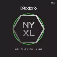 NYXLB085T NYXL Tapered Отдельная струна для бас-гитары, никелированная, 085, D'Addario