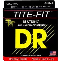TF8-11 Tite-Fit Комплект струн для 8-струнной электрогитары, 11-80, DR