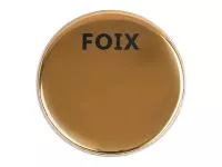 Пластик для малого и том барабана 18", золотистый, Foix, FDH-188GD-18