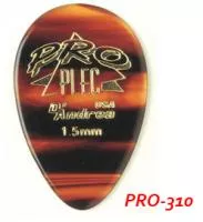 PRO310 медиаторы 24шт PRO-PLEC 1,5мм жесткие, очень большая капля D`Andrea